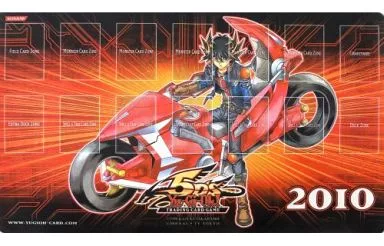 遊戯王 プレイマット 不動遊星 2010 海外版 駿河屋 -<中古>遊戯王5D's 英語版 デュエルフィールド(プレイマット