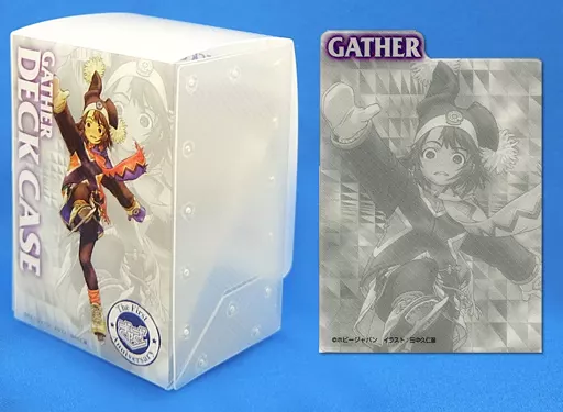 駿河屋 -<中古>ぎゃざガール デッキケース 朝霧ことり 白ver