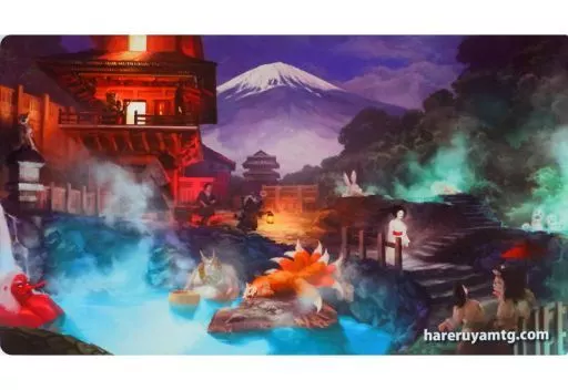 駿河屋 -<中古>晴れる屋オリジナルプレイマット 『妖魔温泉/Oni Onsen 