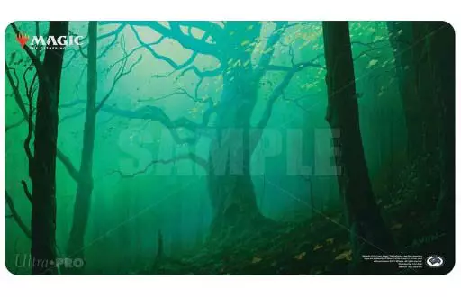 MTG UST 森 プレイマット 駿河屋 -<中古>MTG [UST/Basic Land] Playmat Forest マジック [アン