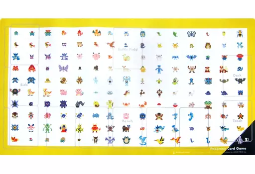 【未使用品】ポケモンカード プレイマット『BL Pokémon White』 ポケモン - 新品 ポケモンカード ラバープレイマット BL Pokemon White