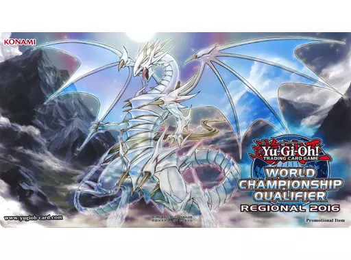 遊戯王OCG 英語版 デュエルフィールド(プレイマット) 青眼の精霊龍 World Championship Qualifier Regional 2016:WCQ2016 ワールドチャンピオンシップ2016