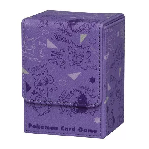 ポケモンカードゲーム フリップデッキケース ゲンガーdeヒヤリ!? ポケモンセンター限定(上面右上角傷み)
