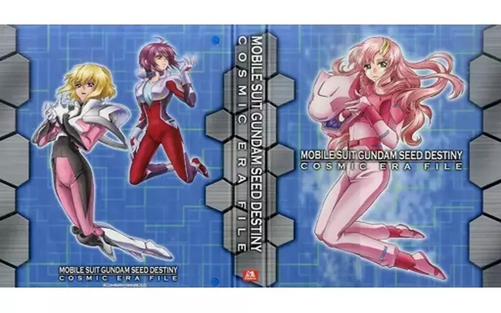 [単品] ラクス/カガリ＆ルナマリア 特製カードファイル「ガンダムヒロインズウェファーチョコ＆カードファイルセット コズミック・イラBOX キャラホビ2006限定」 同梱品