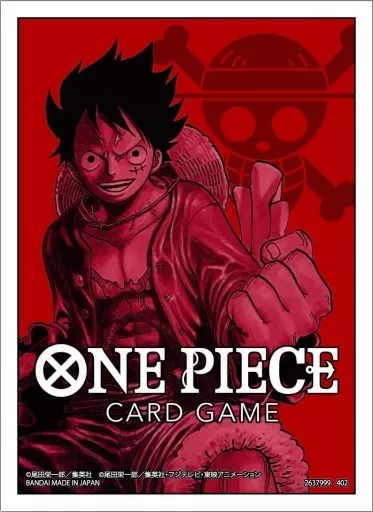 サプライ　ONE PIECE カードゲーム オフィシャルカードスリーブ 1 モンキー・D・ルフィ