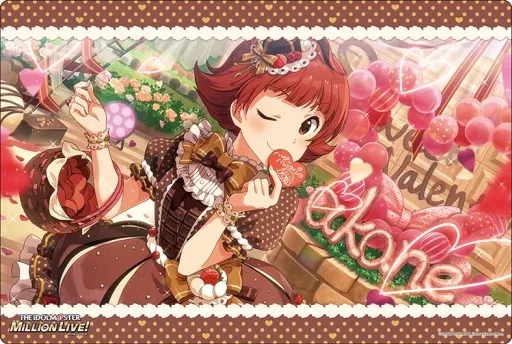 ブシロード ラバーマットコレクション V2 Vol.483 アイドルマスター ミリオンライブ! Welcome to the New St＠ge 『野々原茜』