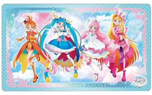 ひろがるスカイ!プリキュア キャラクターラバーマット(プレイマット/A) [ENR-074]
