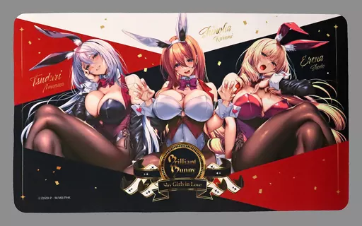 駿河屋 -<中古>Brilliant Bunny プレイマット 『はにかみ、彼女は恋を