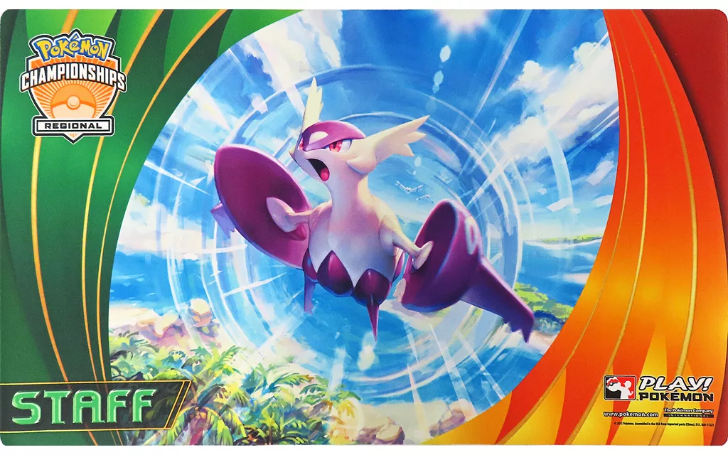 ポケモンカードゲーム 英語版 プレイマット メガラティオス Regional Championships 2015 STAFF -リージョナルチャンピオンシップス 2015 スタッフ-