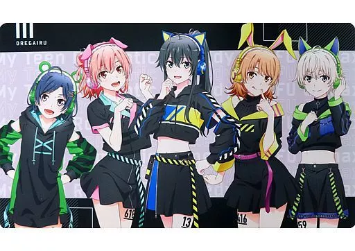 やはり俺の青春ラブコメはまちがっている。完 描き下ろしイラスト 集合 ゲーミングファッションver. プレイマット