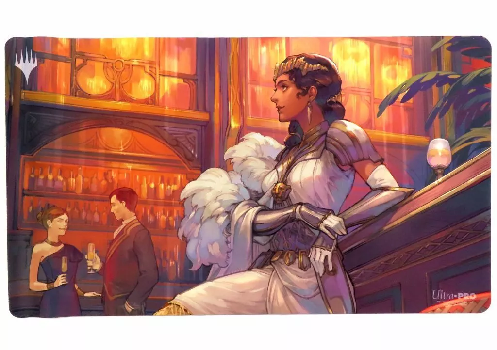 【未使用】華やいだエルズペス　プレイマット 未使用箱なし】ウルトラプロ MTG プレイマット 華やいだエルズペス