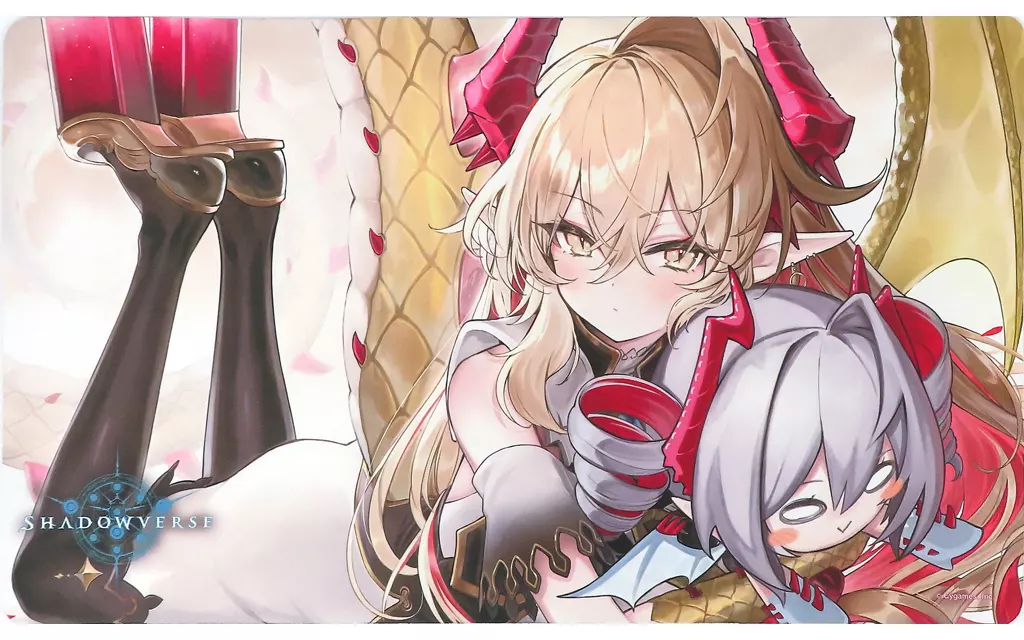リュミオール＆アルジャンテ　ラバーマット シャドバ(Shadowverse) 駿河屋 -<中古>Shadowverse-シャドウバース- ラバーマット(プレイ