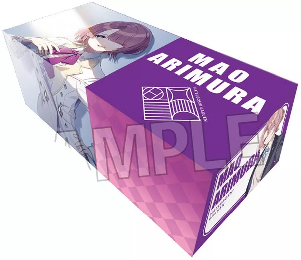 学園アイドルマスター イラストカードボックスNT はじまりはカッコよく 有村麻央