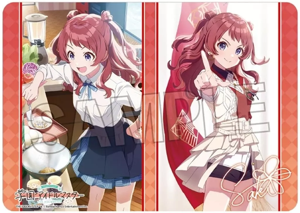 学園アイドルマスター イラストプレイマットNT わたしが一番! 花海咲季