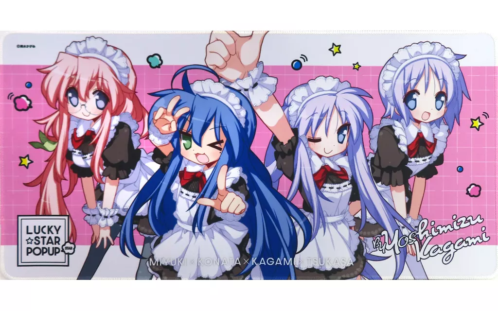 駿河屋 -<中古>らき☆すた プレイマット 集☆合 らき☆すた 20周年