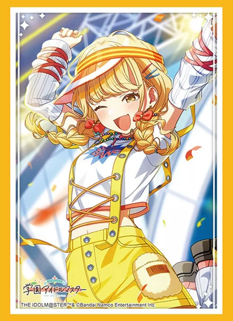 ブシロード スリーブコレクション ハイグレード Vol.4767 学園アイドルマスター『藤田ことね』Yellow Big Bang!ver.