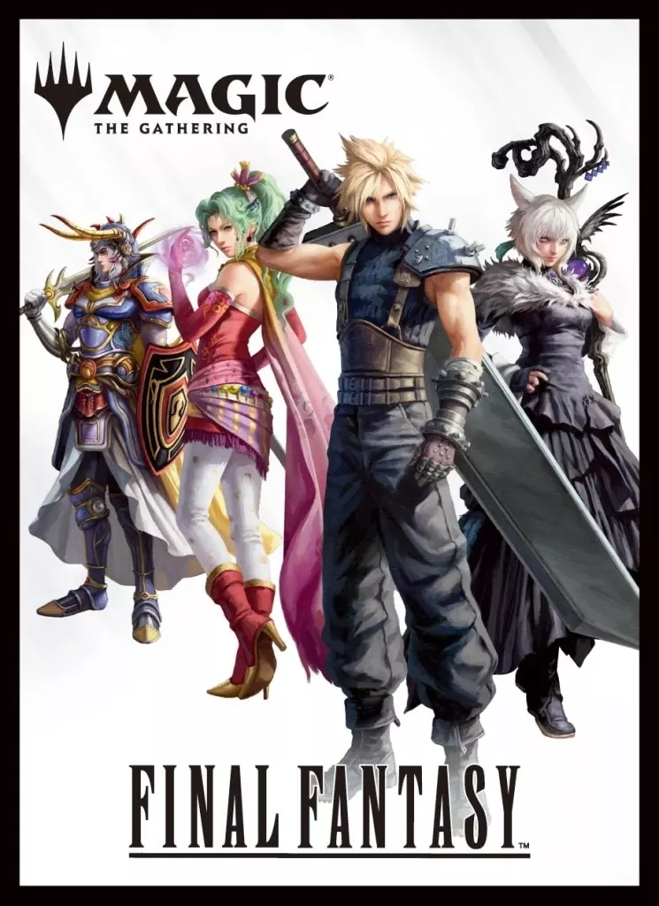 サプライ　マジック：ザ・ギャザリング--FINAL FANTASY プレイヤーズカードスリーブ パッケージアート プレイ・ブースター [MFS-01]