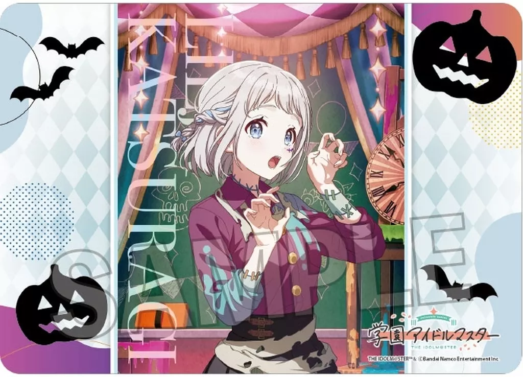 学園アイドルマスター イラストプレイマットNT 白線 ’24ハロウィン 葛城リーリヤ