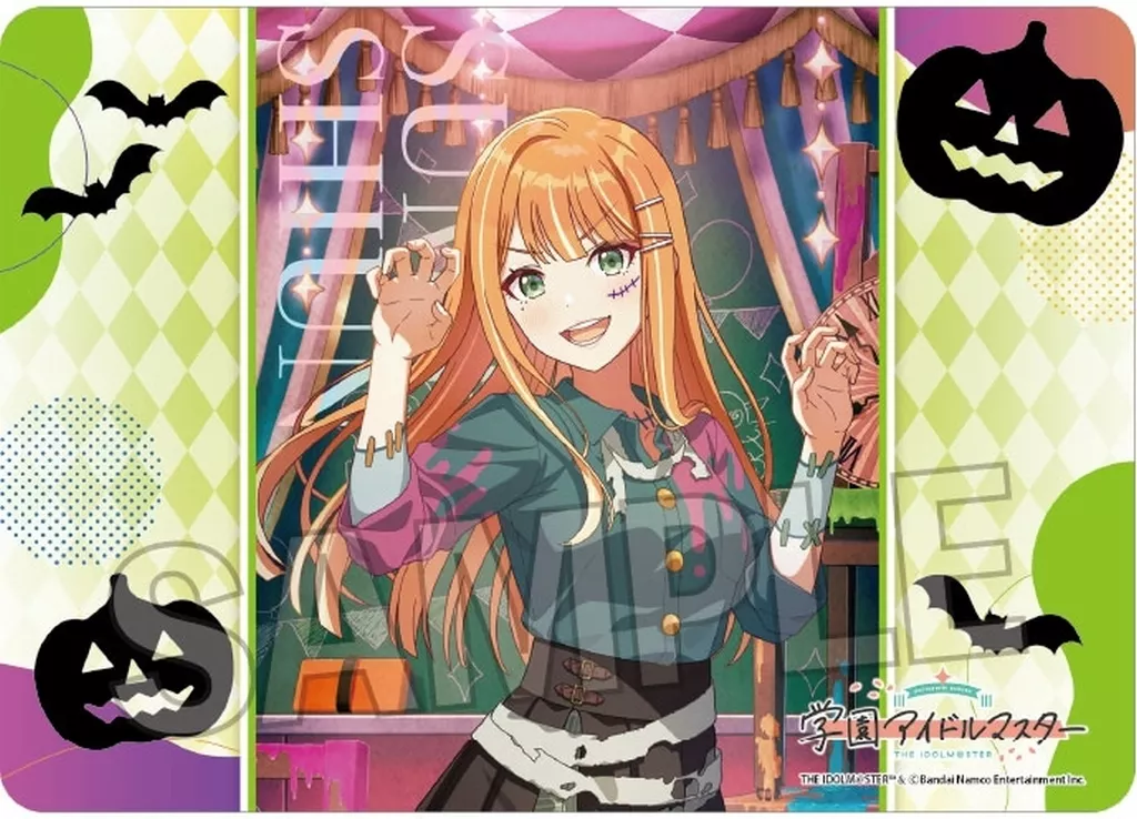 学園アイドルマスター イラストプレイマットNT Tame-Lie-One-Step ’24ハロウィン 紫雲清夏