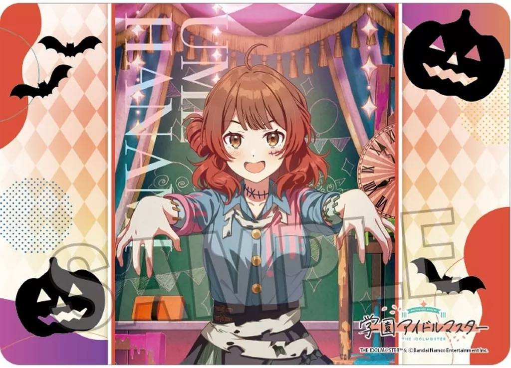 学園アイドルマスター イラストプレイマットNT The Rolling Riceball ’24ハロウィン 花海佑芽