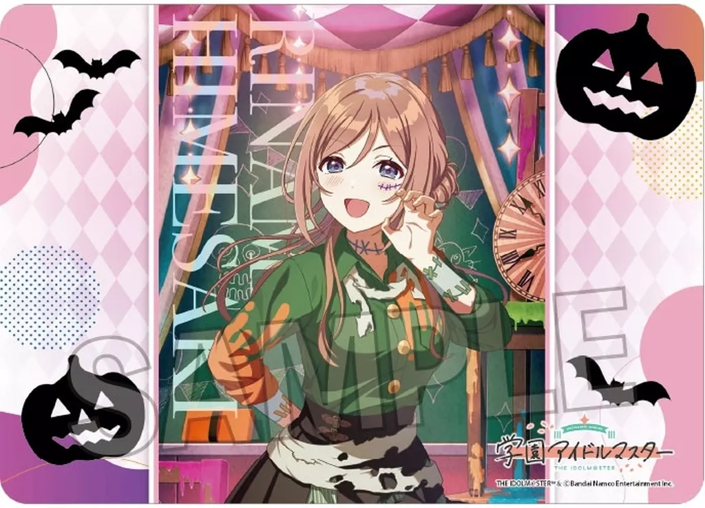 学園アイドルマスター イラストプレイマットNT clumsy trick ’25ハロウィン 姫崎莉波