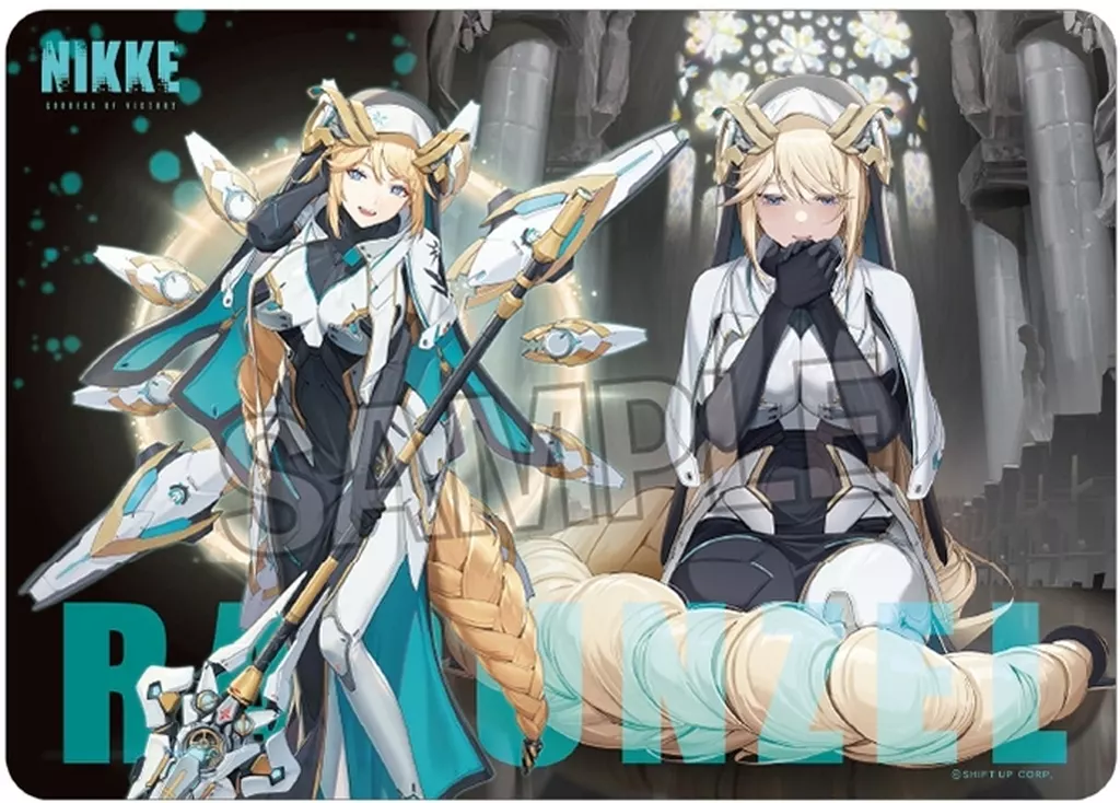 ブラン ノワール スリーブ プレイマット セット 勝利の女神:NIKKE