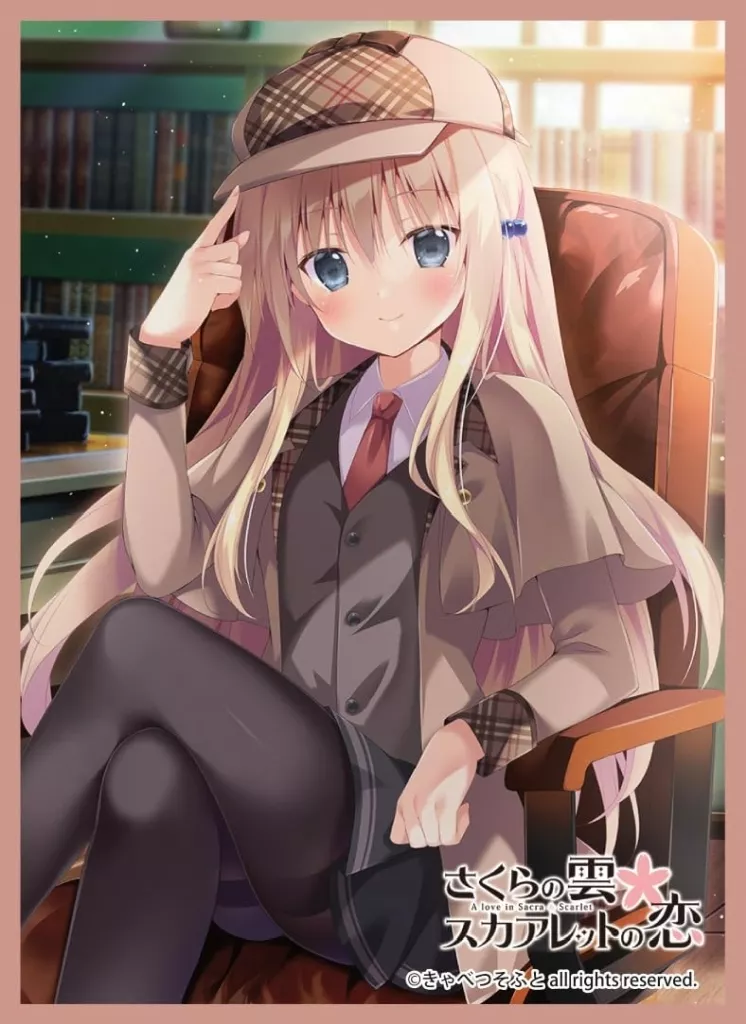 さくらの雲スカアレットの恋 所長 きゃべつそふと 缶バッジ 3点 駿河屋 -<中古>きゃらスリーブコレクション マットシリーズ