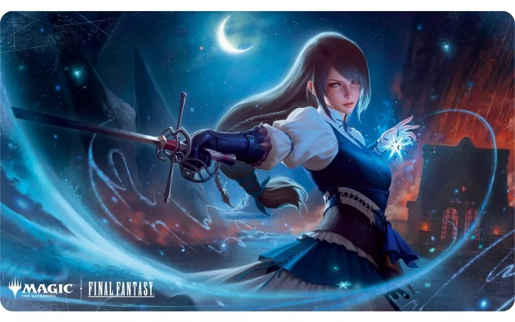 サプライ　マジック：ザ・ギャザリング--FINAL FANTASY プレイヤーズラバーマット <<シヴァのドミナント、ジル>> [MFR-04]
