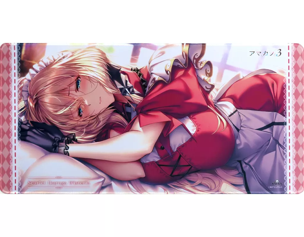 駿河屋 -<中古>[単品] プレイマット 「アマカノ3 メロンブックス超限定