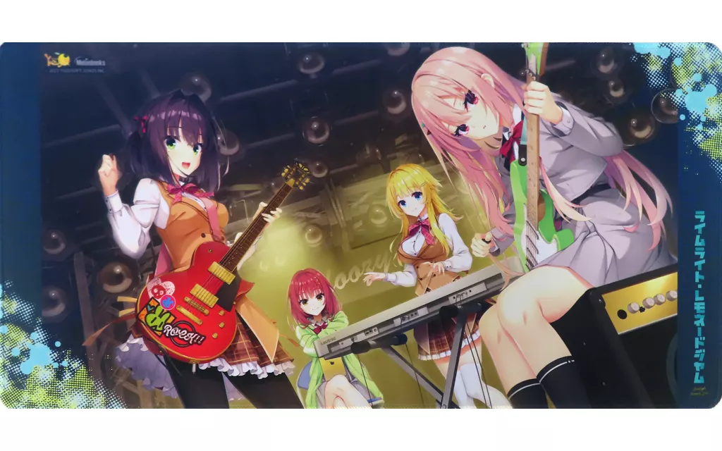 ゆずソフト　ライムライト•レモネードジャム　プレイマット　ラバーマット　未開封 駿河屋 -<中古>[単品] プレイマット 「ライムライト・レモネードジャム