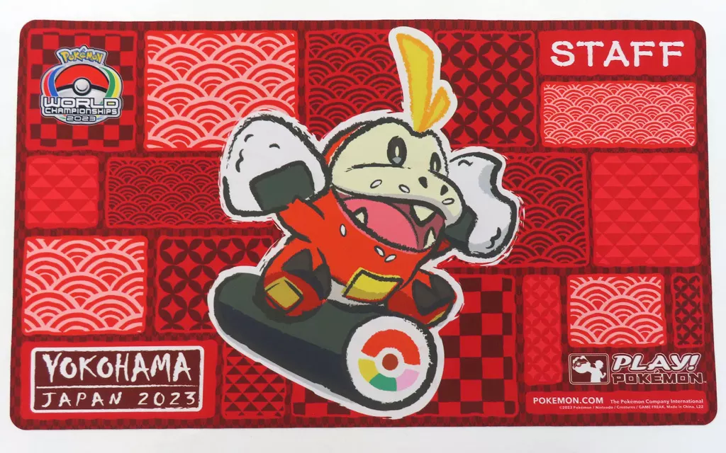 ポケモンカードゲーム プレイマット ホゲータ World Championship 2023 Yokohama:WCS STAFF -ワールドチャンピオンシップ 2023 横浜 スタッフ-
