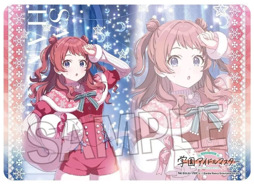学園アイドルマスター イラストプレイマットNT Fighting My Way ’24クリスマス 花海咲季