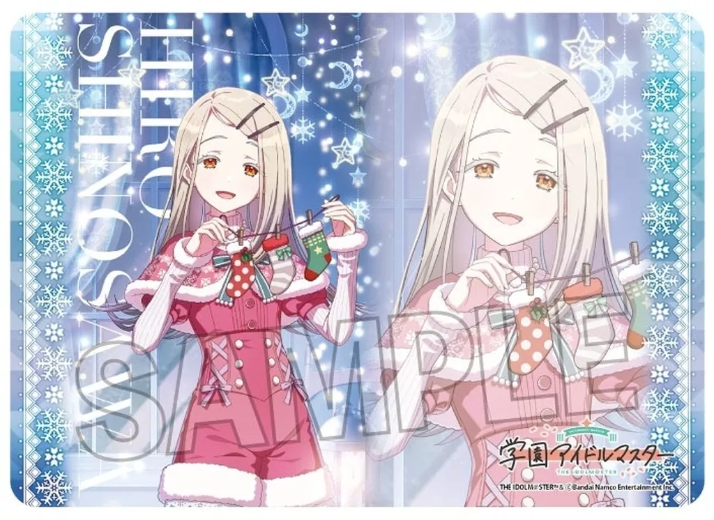 学園アイドルマスター イラストプレイマットNT 光景 ’24クリスマス 篠澤広