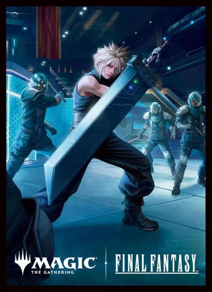 サプライ　マジック：ザ・ギャザリング--FINAL FANTASY プレイヤーズカードスリーブ Secret Lair Drop <<クラウドのバスターソード>> [MFS-39]