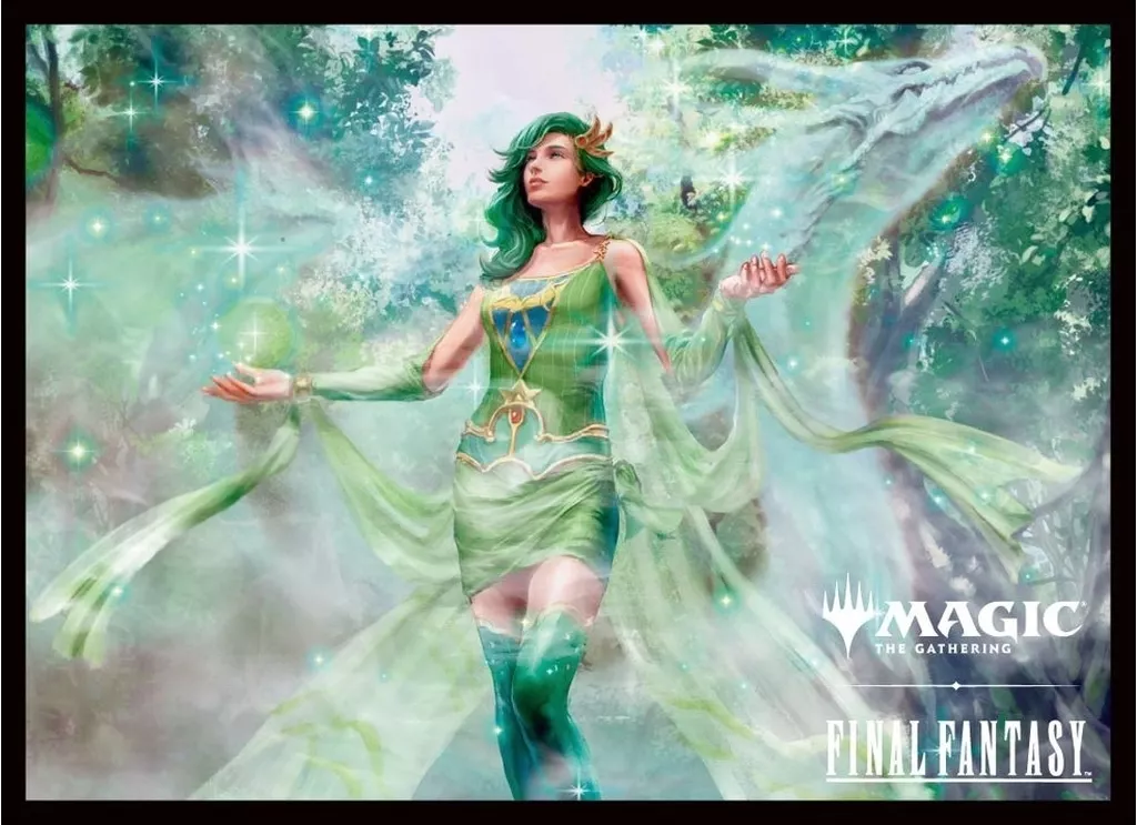 サプライ　マジック：ザ・ギャザリング--FINAL FANTASY プレイヤーズカードスリーブ <<ミストの召喚士、リディア>> [MFS-47]