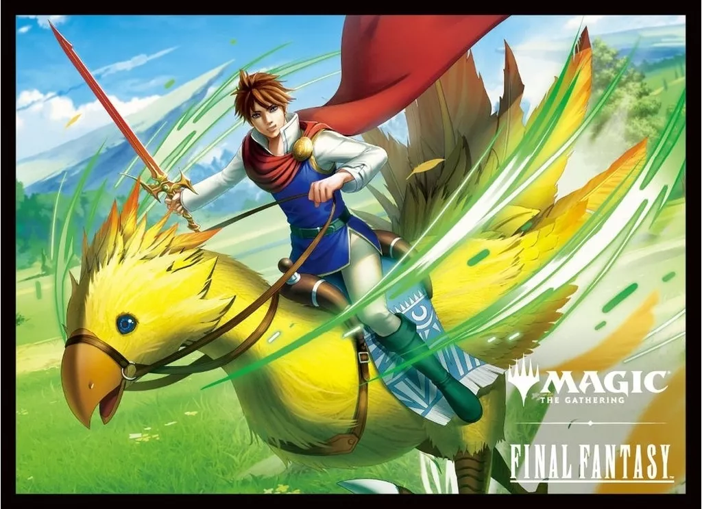 サプライ　マジック：ザ・ギャザリング--FINAL FANTASY プレイヤーズカードスリーブ <<バッツとボコ>> [MFS-48]