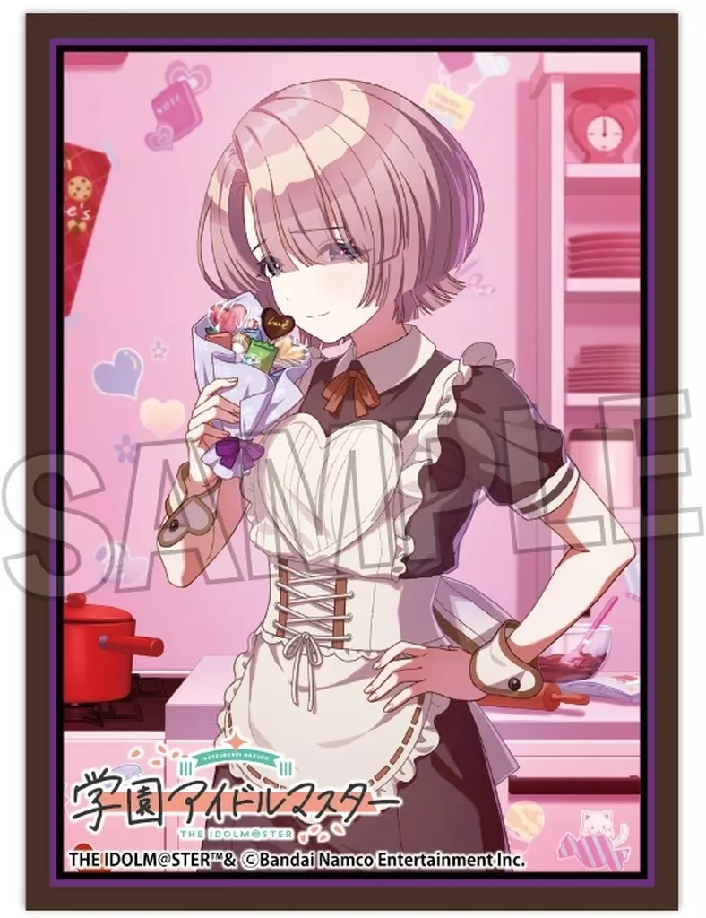 学園アイドルマスター イラストスリーブMAT Fluorite ’25バレンタイン 有村麻央