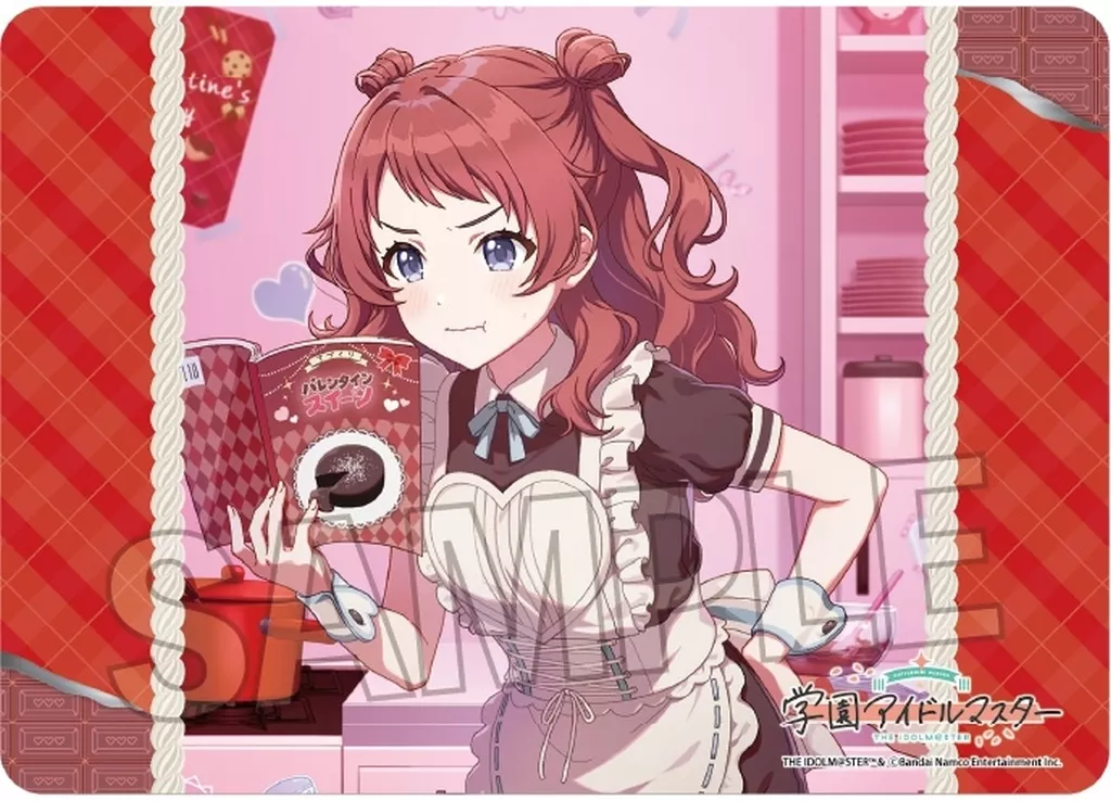 学園アイドルマスター イラストプレイマットNT Fighting My Way ’25バレンタイン 花海咲季