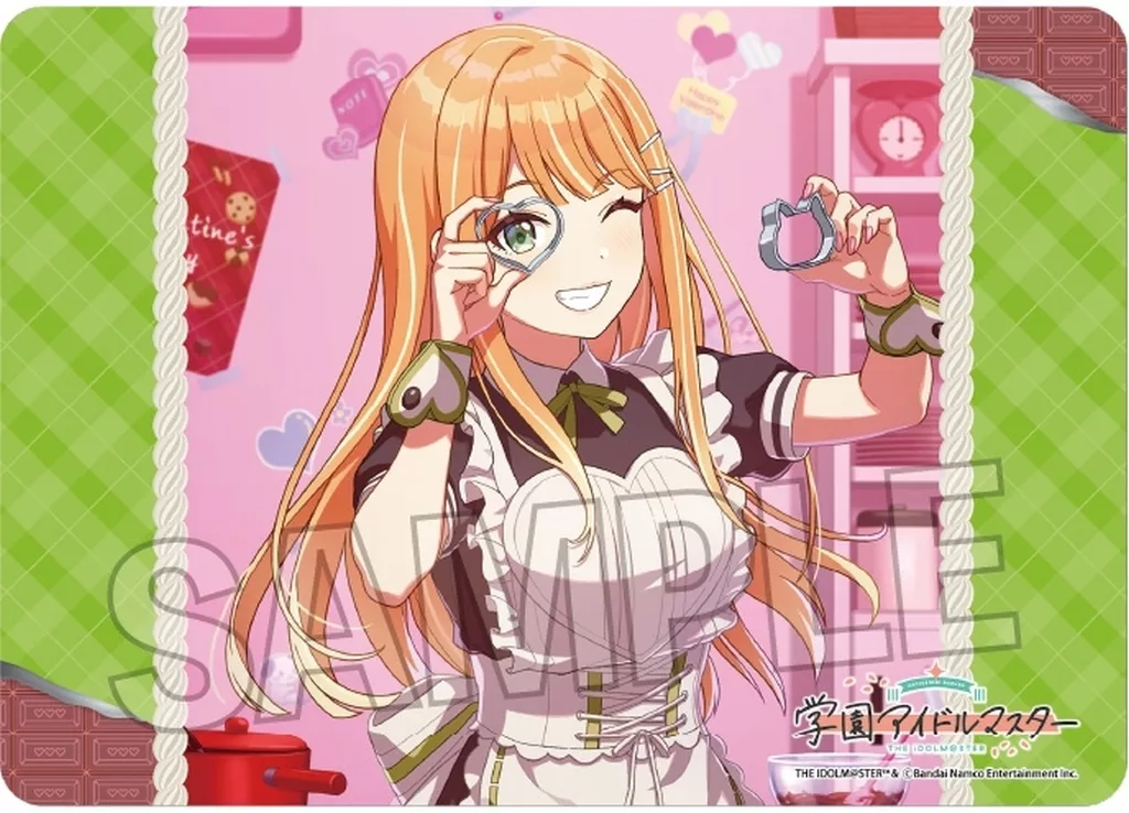 学園アイドルマスター イラストプレイマットNT Tame-Lie-One-Step ’25バレンタイン 紫雲清夏