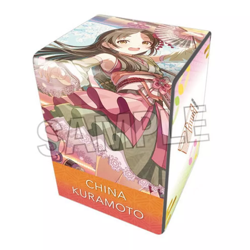 学園アイドルマスター イラスト合皮製デッキケース 雪解けに 倉本千奈