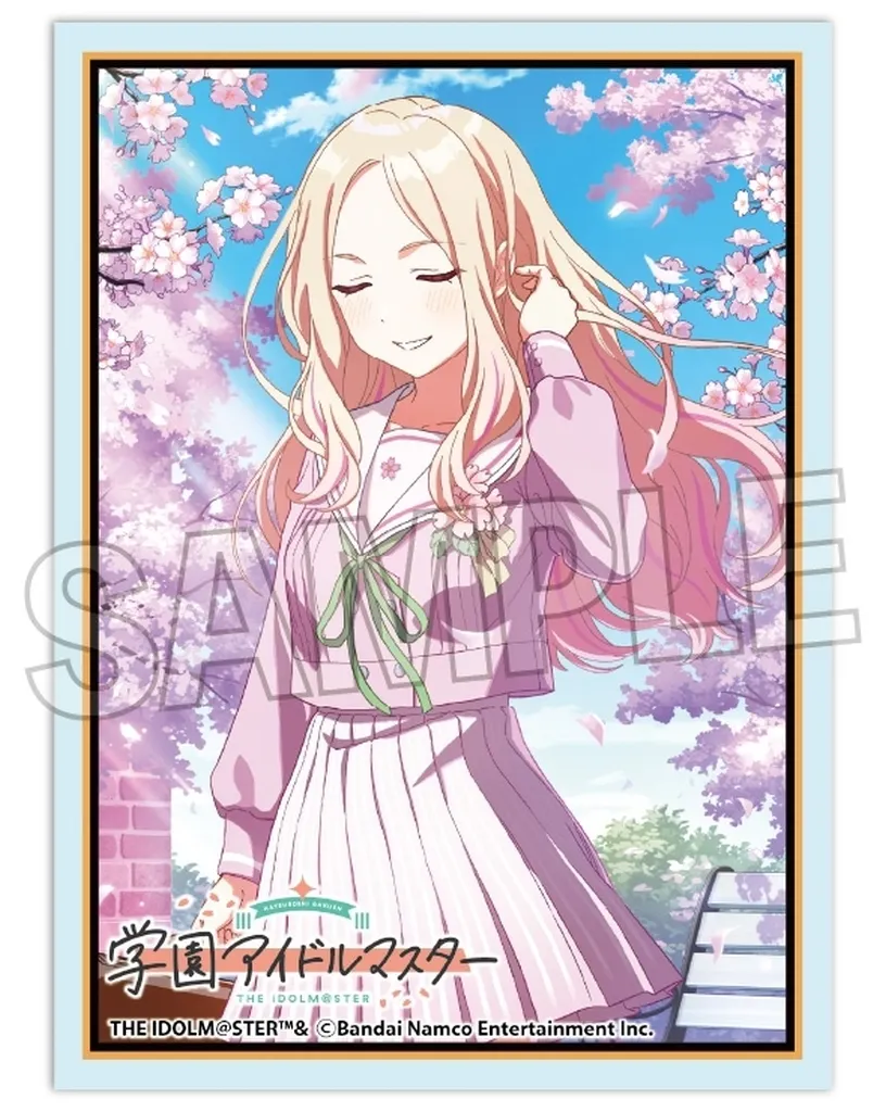 学園アイドルマスター イラストスリーブMAT 小さな野望 ’25桜 十王星南
