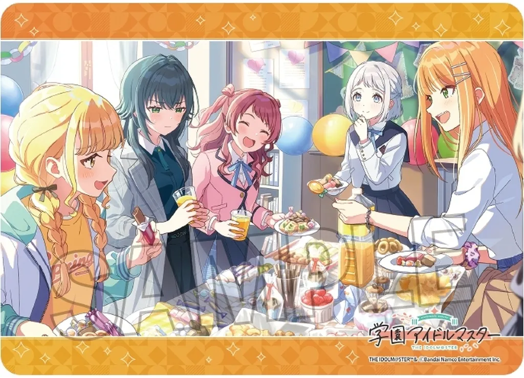 学園アイドルマスター イラストプレイマットNT 第2回教室パーティー!