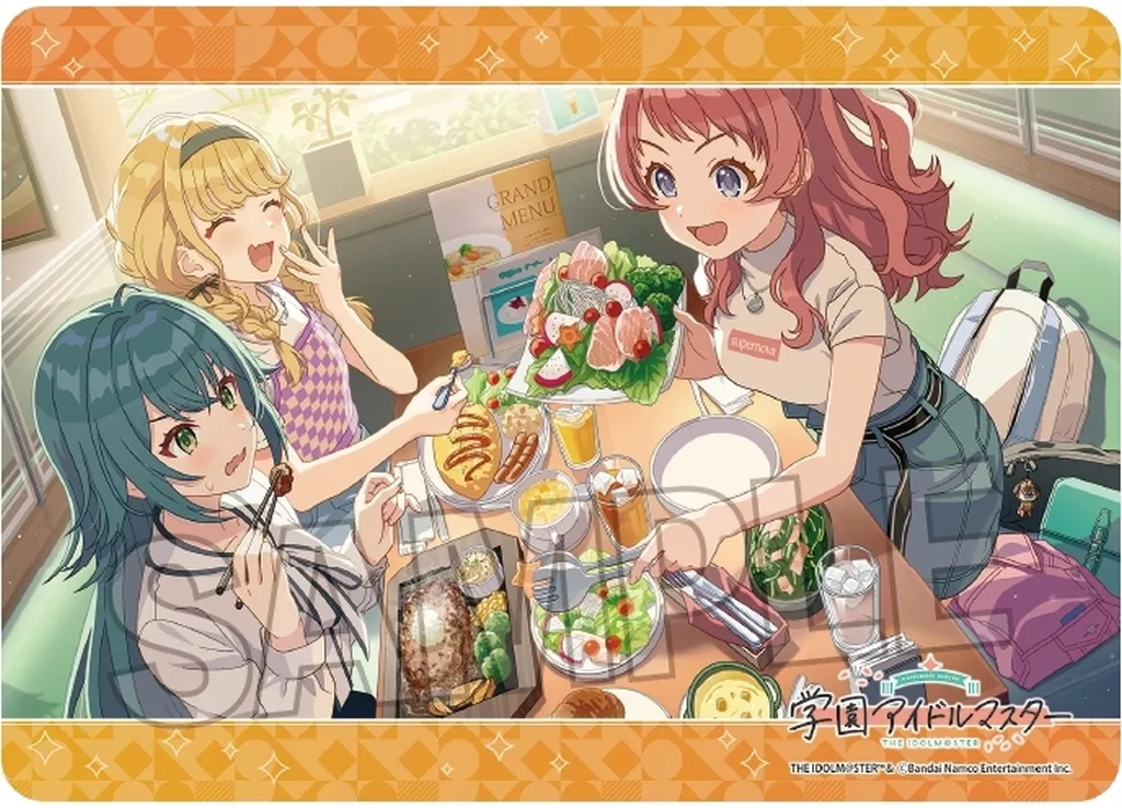 学園アイドルマスター イラストプレイマットNT お母さんか!