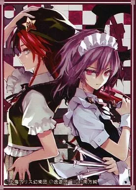 【東方Project】カードスリーブ第9弾 紅美鈴&十六夜咲夜(南方純) /逸遊団