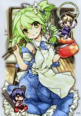 【東方Project】イラストカードスリーブ 22 東風谷早苗(さの) C80/あゆ屋