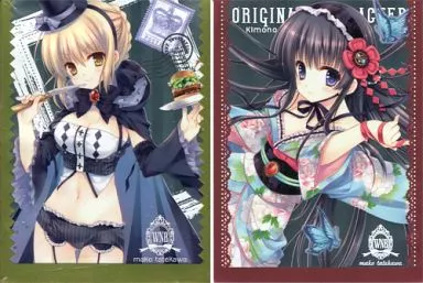 【よろず】カードスリーブ2種セット(館川まこ) C80/WNB(ワンブ)