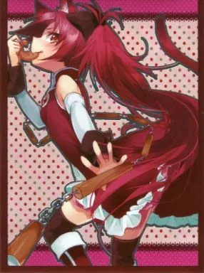 天秤を揺らす女　カードスリーブ 魔法少女まどかマギカ　杏子 天秤を揺らす女 魔法少女まどかマギカ まどマギ 暁美ほむら スリーブ