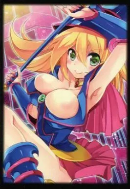 【遊戯王】放蕩スリーブ No.43 ブラック・マジシャン・ガール ミニサイズ版(海産物) /放蕩オペラハウス