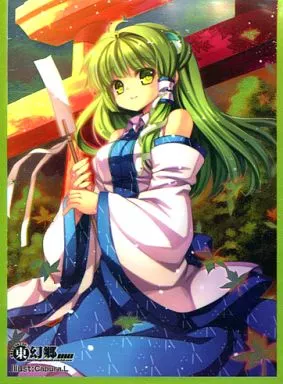【東方Project】東方御札擦符(スリーブ) 09 東風谷早苗(Capura.L) C81/東幻郷