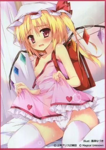 【東方Project】スリーブ 第五弾 カゴメカゴメ フランドール・スカーレット(風瑛なづき) COMIC1☆8/Magical Unknown